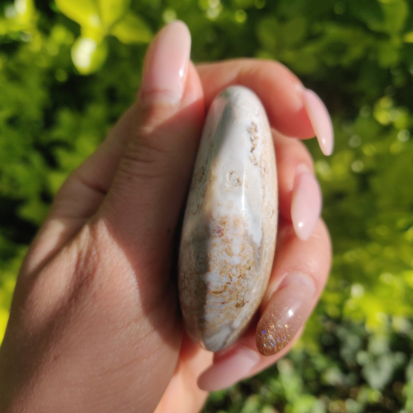 Ocean Jasper Palm Stone (#24) - Simply Affinity
