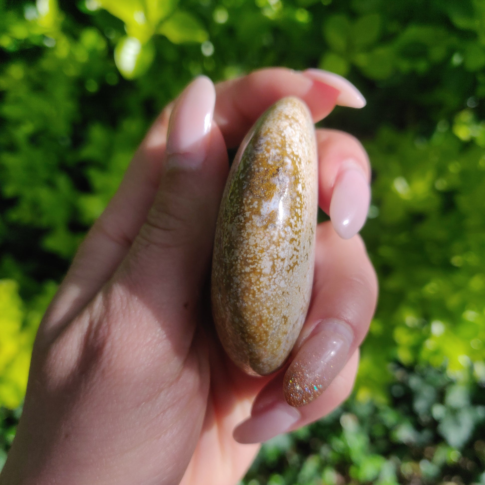 Ocean Jasper Palm Stone (#24) - Simply Affinity