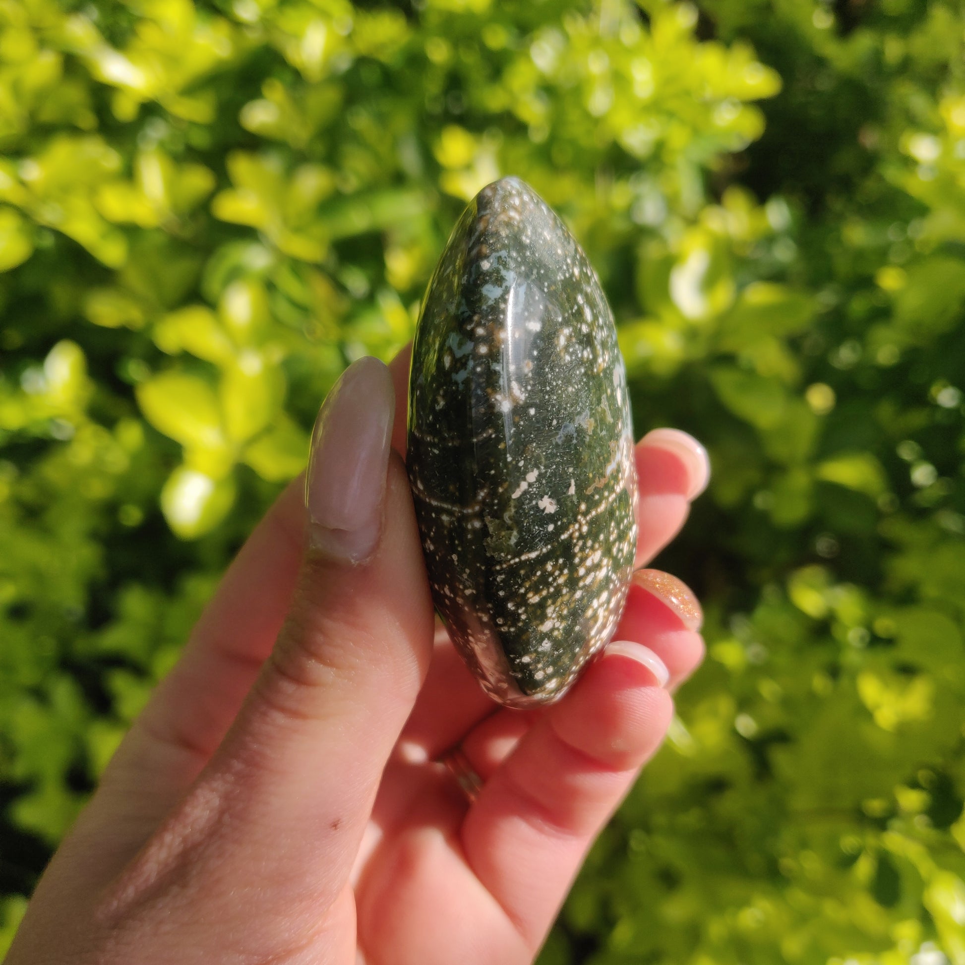 Ocean Jasper Palm Stone (#43) - Simply Affinity