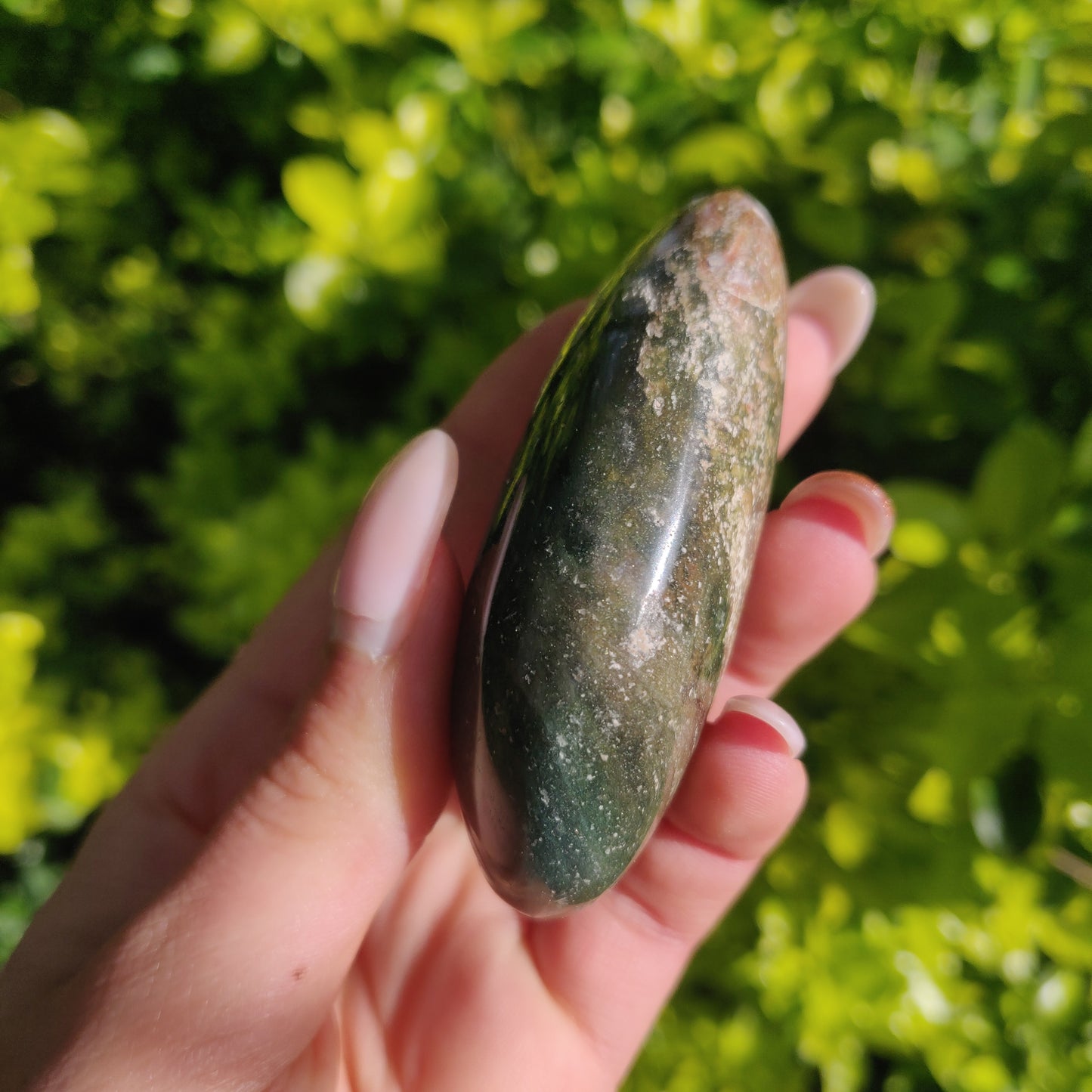 Ocean Jasper Palm Stone (#56) - Simply Affinity