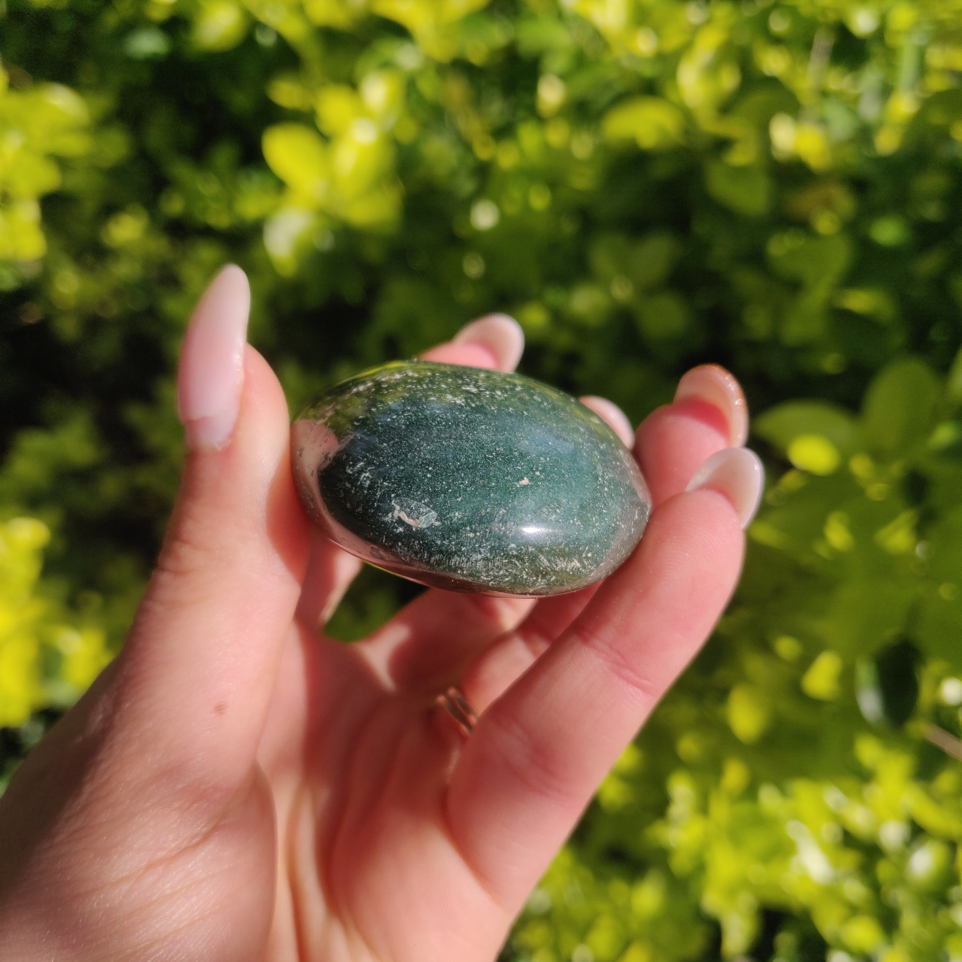 Ocean Jasper Palm Stone (#56) - Simply Affinity