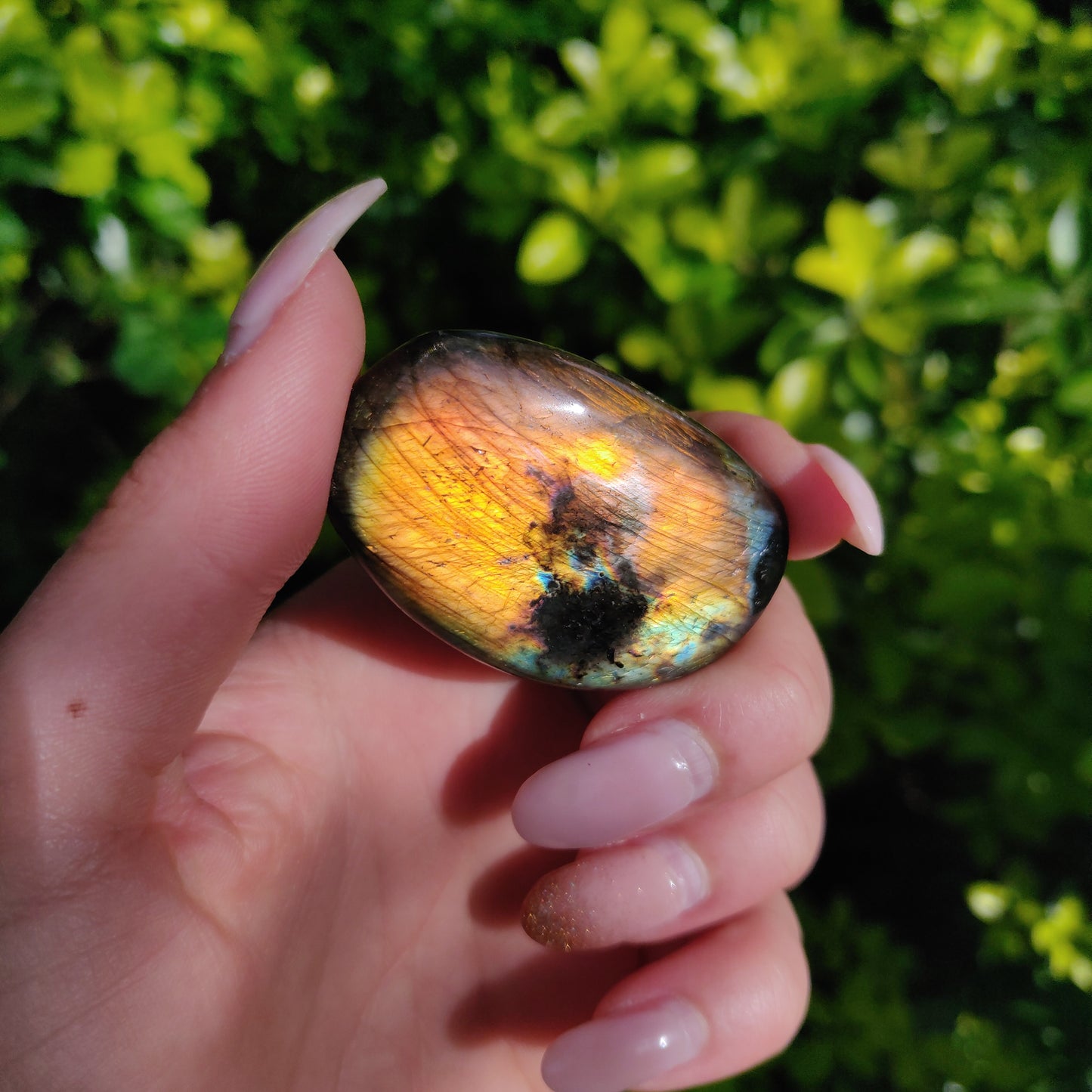 Labradorite Palm Stone (#285) - Simply Affinity