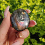 Labradorite Palm Stone (#286) - Simply Affinity