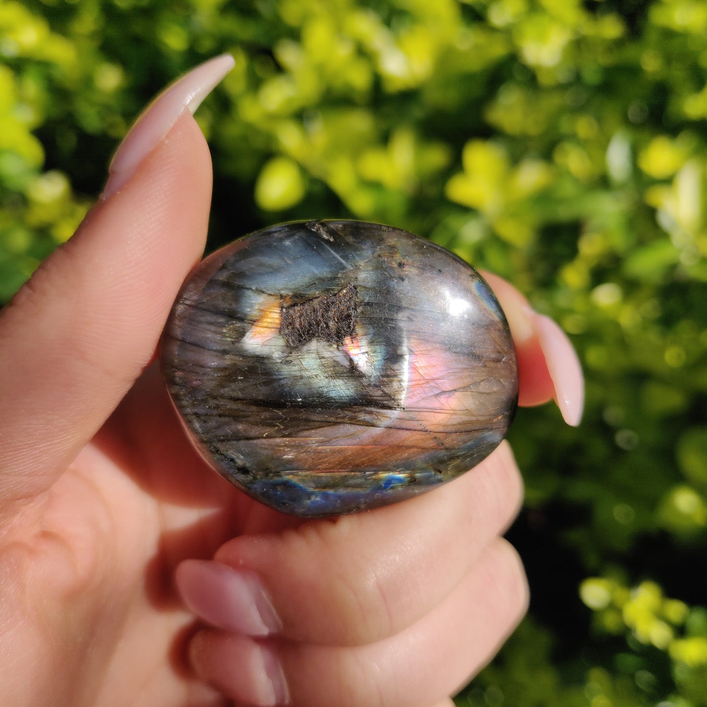 Labradorite Palm Stone (#286) - Simply Affinity