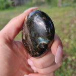 Labradorite Palm Stone (#66) - Simply Affinity