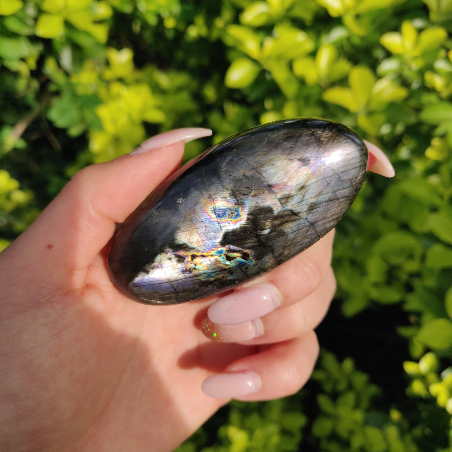 Labradorite Palm Stone (#80) - Simply Affinity