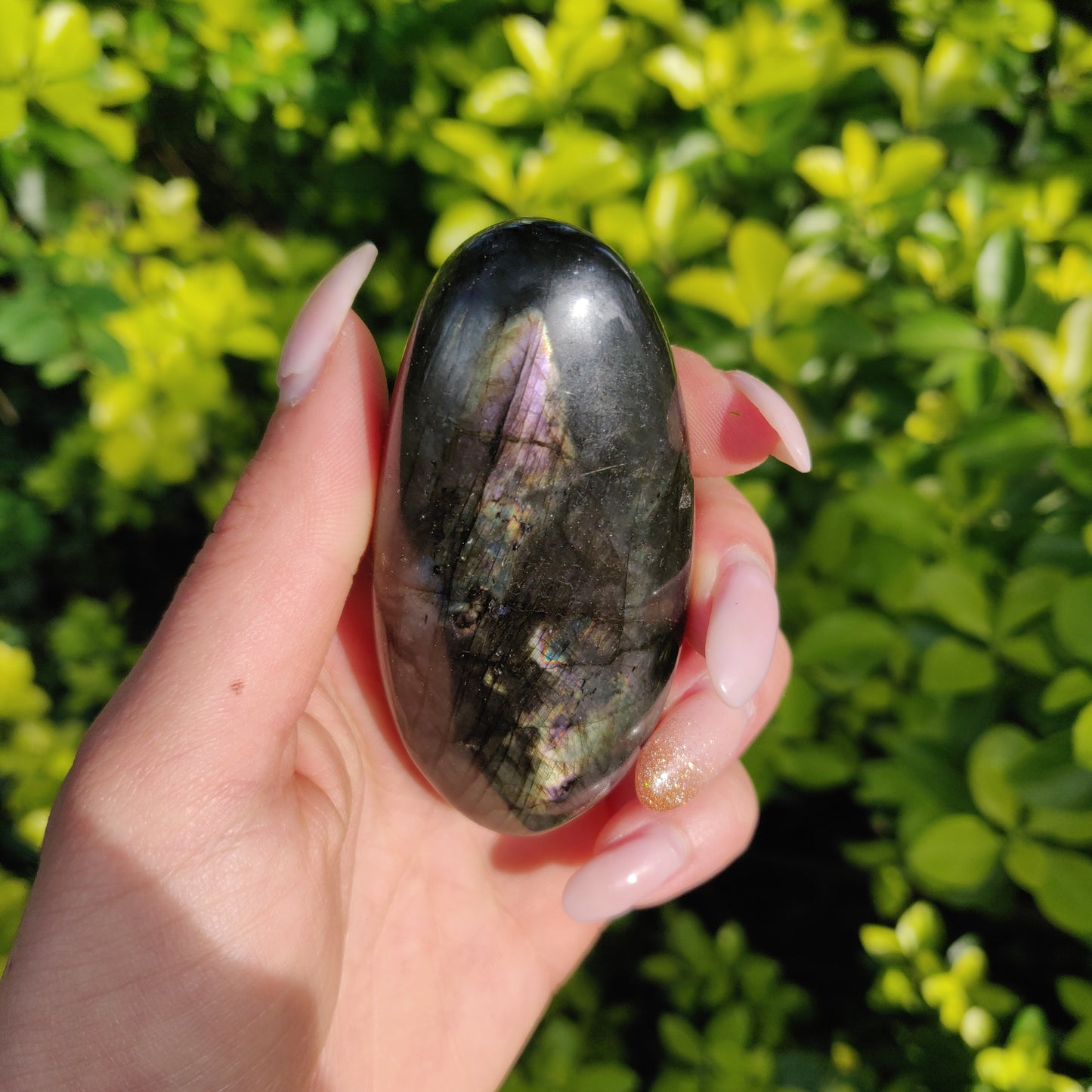 Labradorite Palm Stone (#80) - Simply Affinity