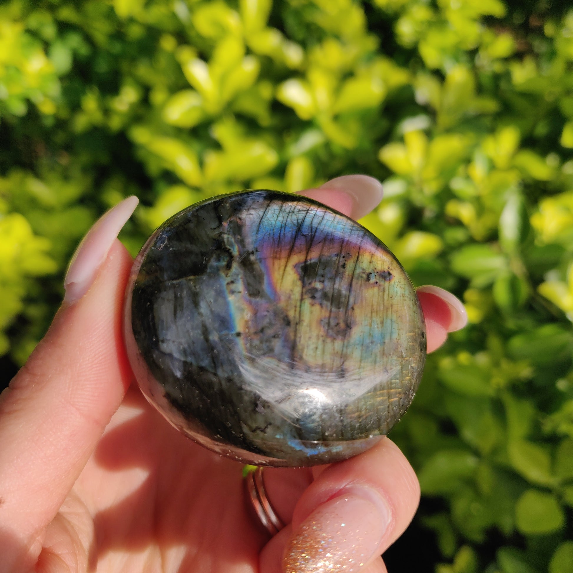 Labradorite Palm Stone (#273) - Simply Affinity