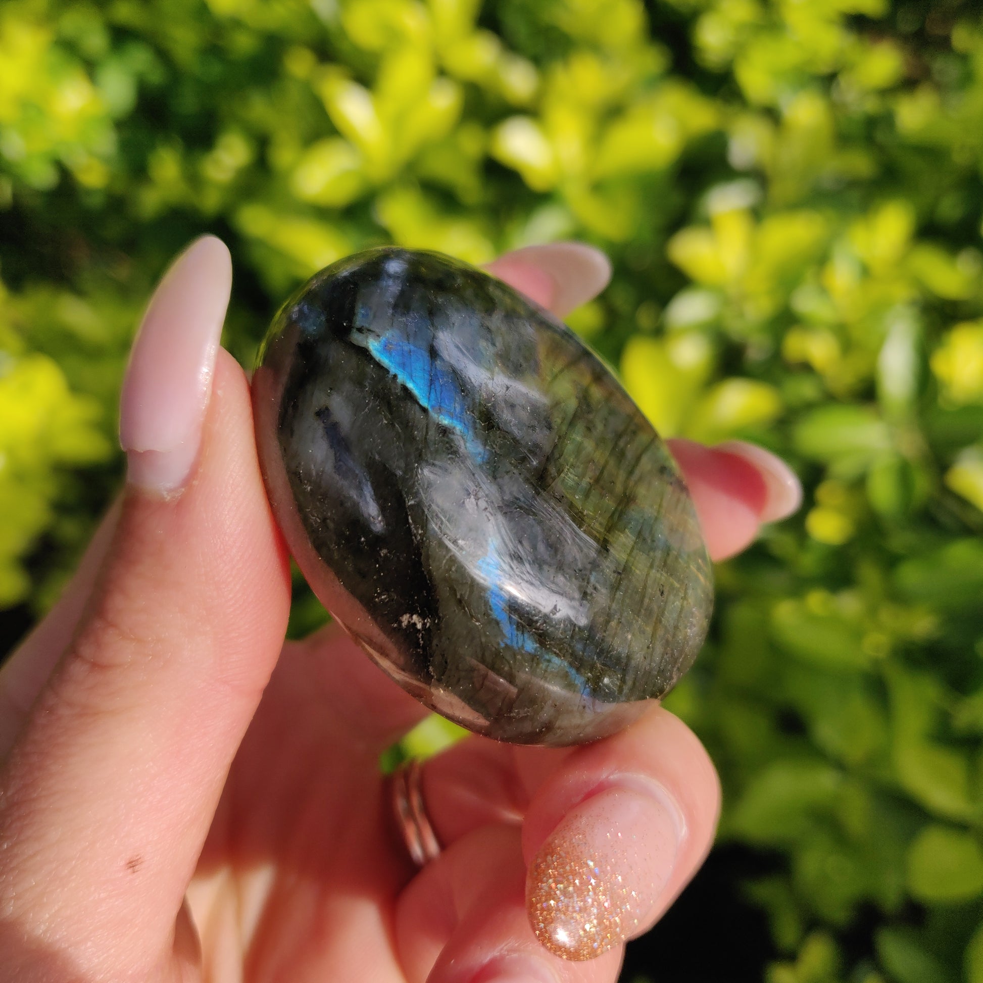 Labradorite Palm Stone (#273) - Simply Affinity