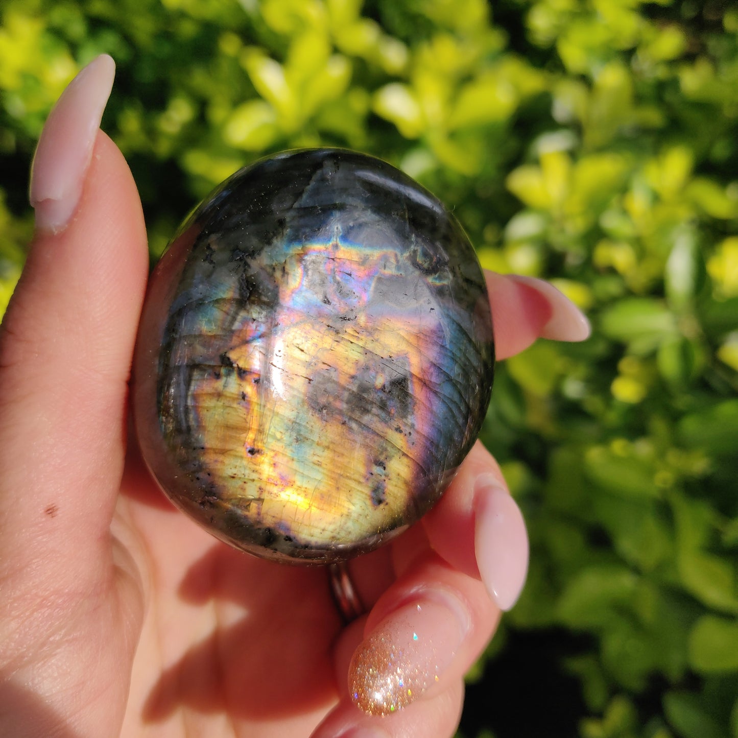 Labradorite Palm Stone (#273) - Simply Affinity