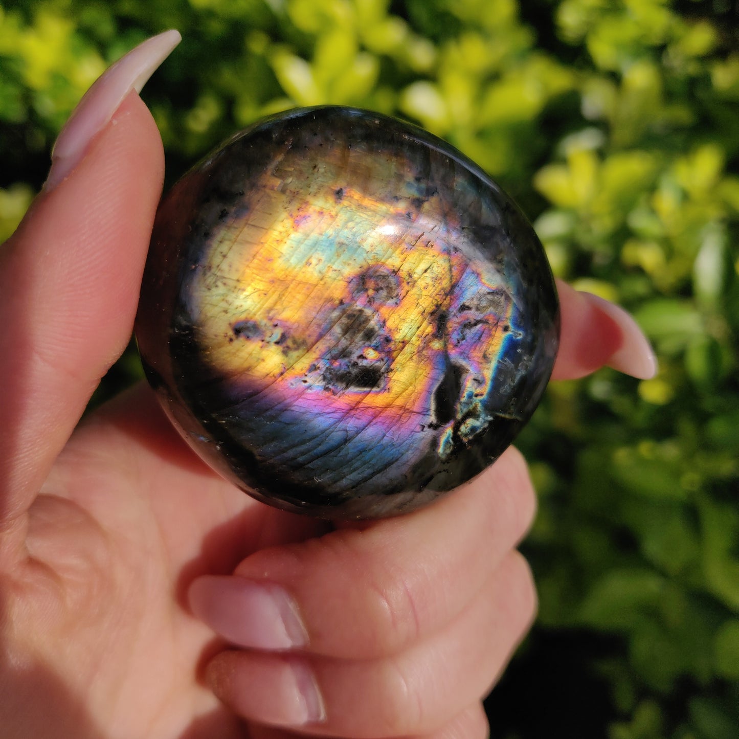 Labradorite Palm Stone (#273) - Simply Affinity