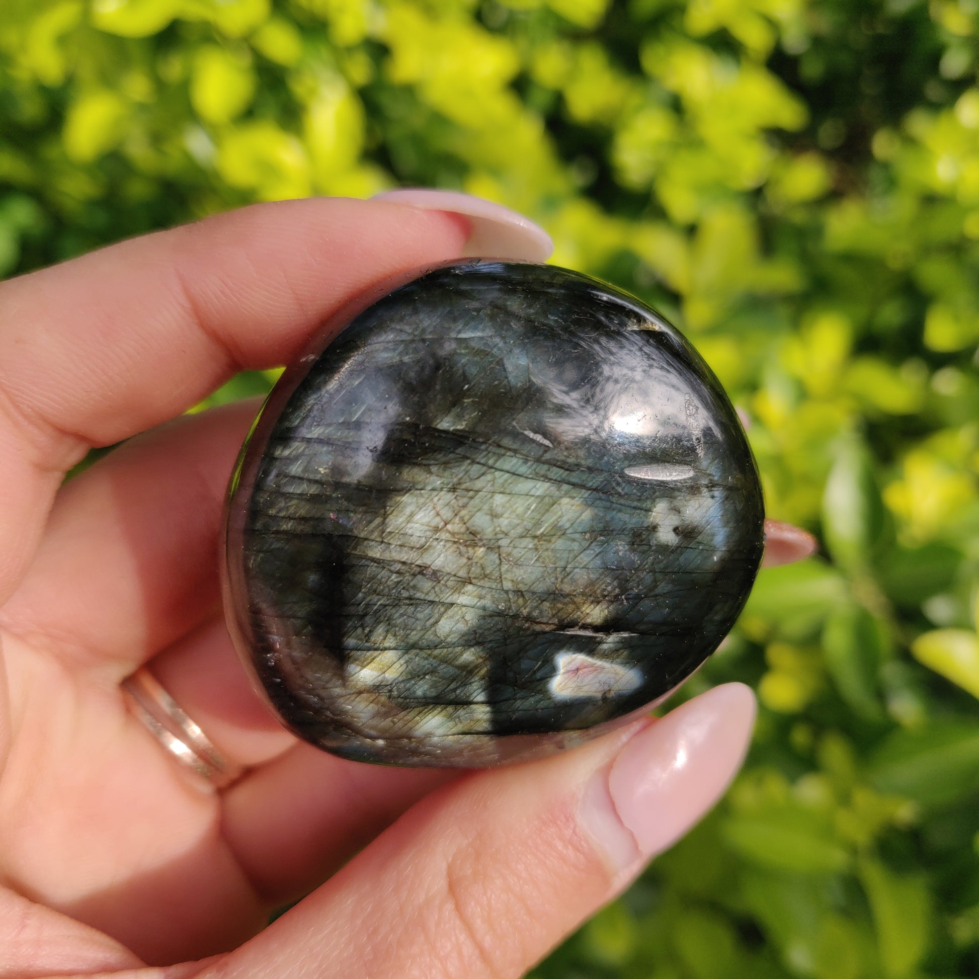 Labradorite Palm Stone (#283) - Simply Affinity