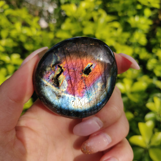 Labradorite Palm Stone (#283) - Simply Affinity