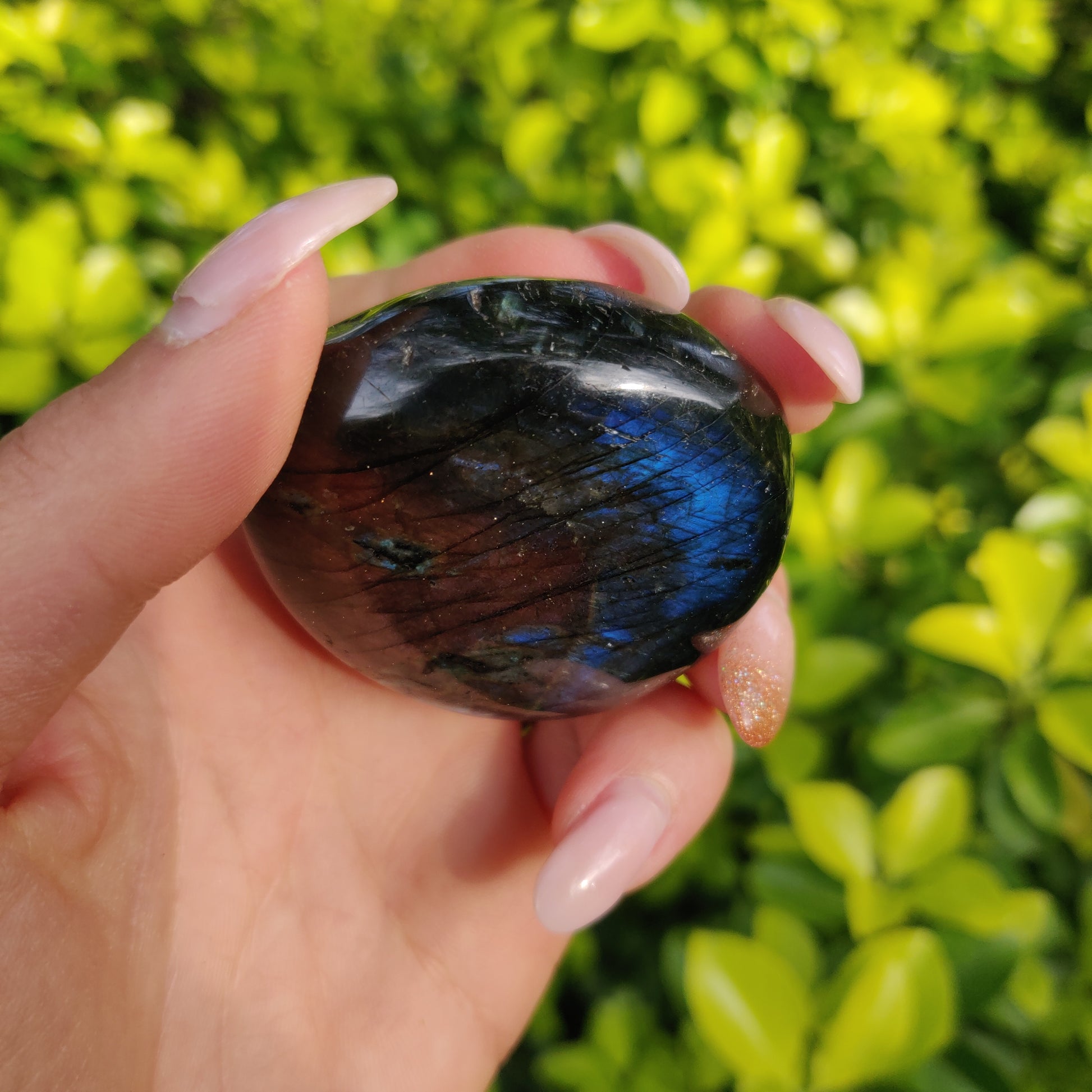 Labradorite Palm Stone (#283) - Simply Affinity