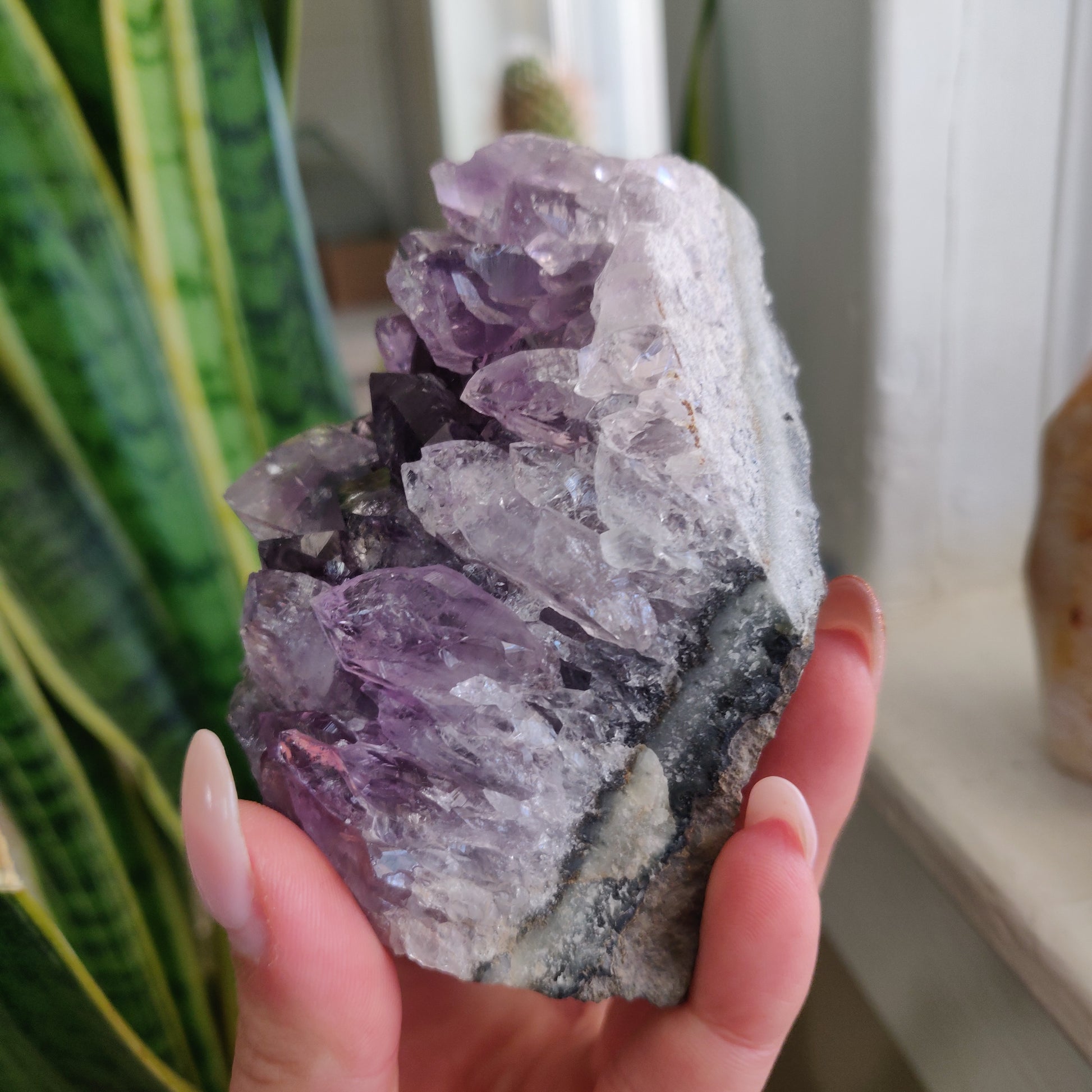 Amethyst Geode Free Form, Cut Base (#18) - Simply Affinity