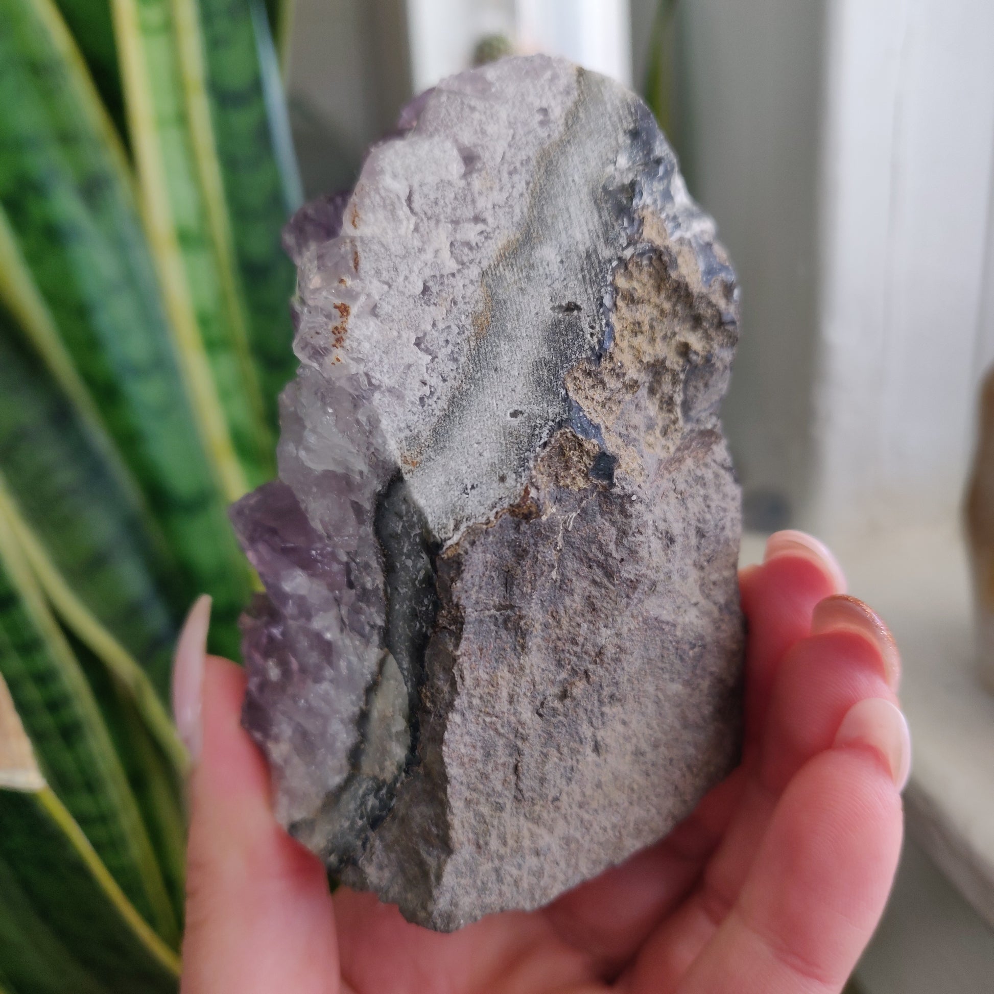 Amethyst Geode Free Form, Cut Base (#18) - Simply Affinity