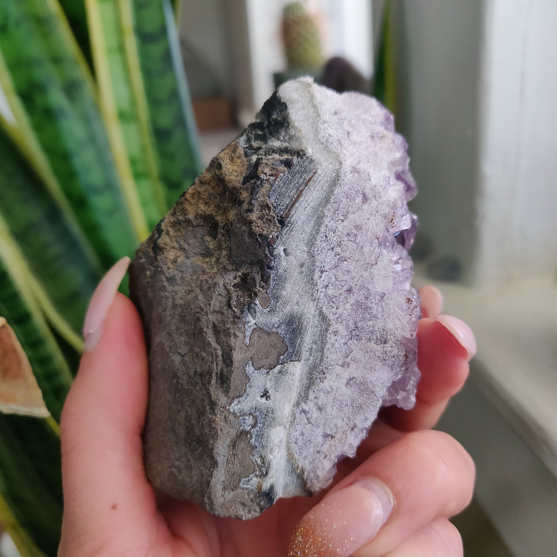 Amethyst Geode Free Form, Cut Base (#18) - Simply Affinity