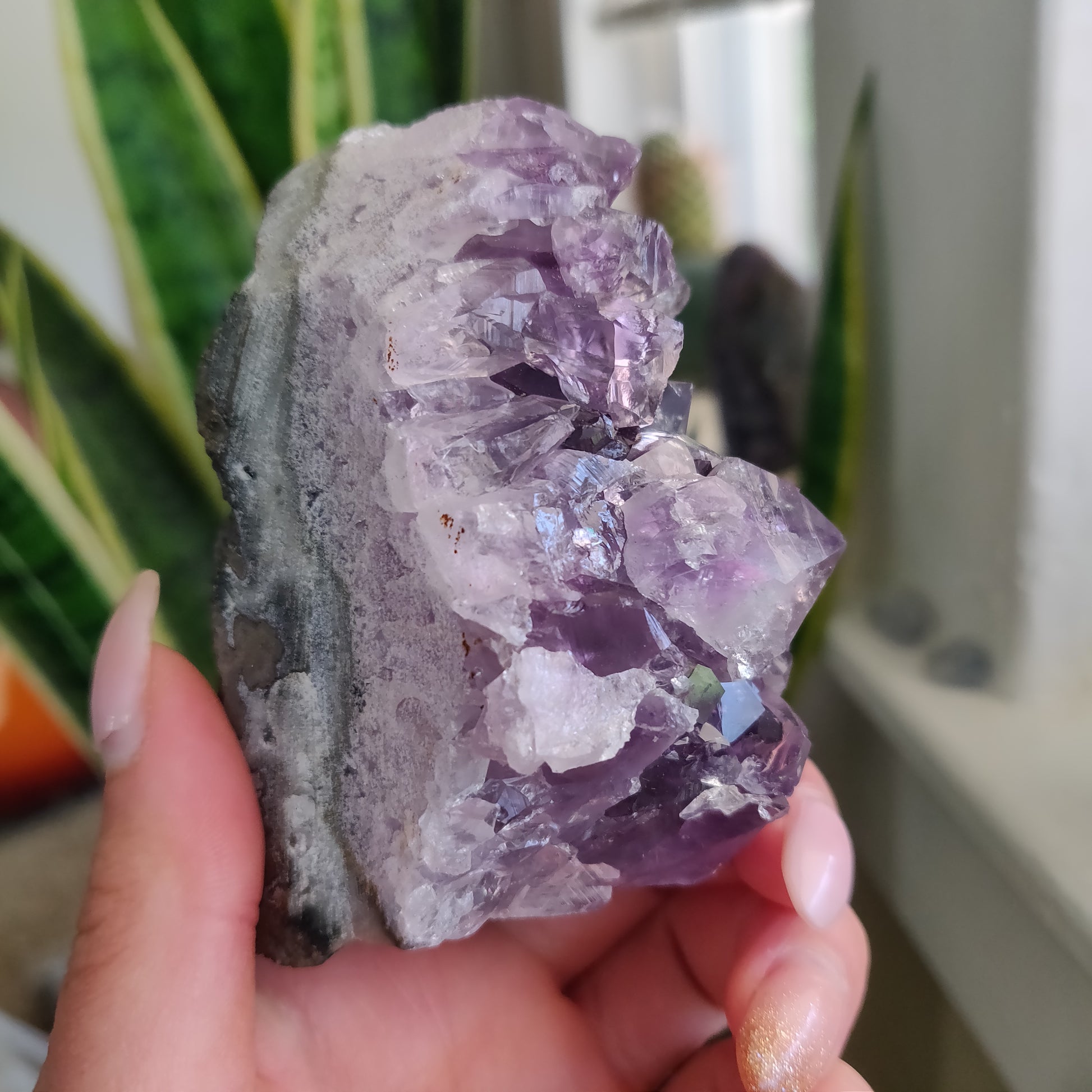 Amethyst Geode Free Form, Cut Base (#18) - Simply Affinity