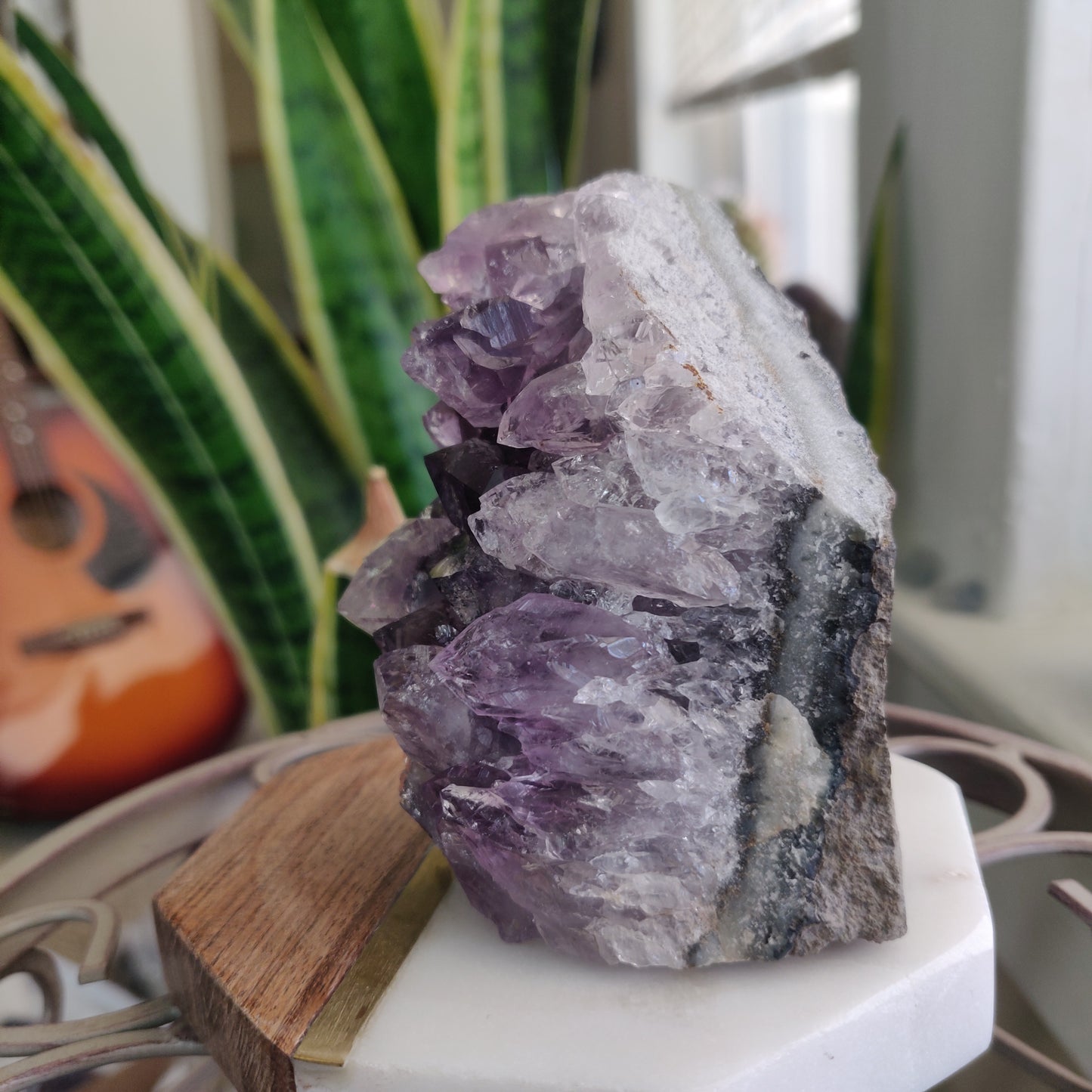 Amethyst Geode Free Form, Cut Base (#18) - Simply Affinity