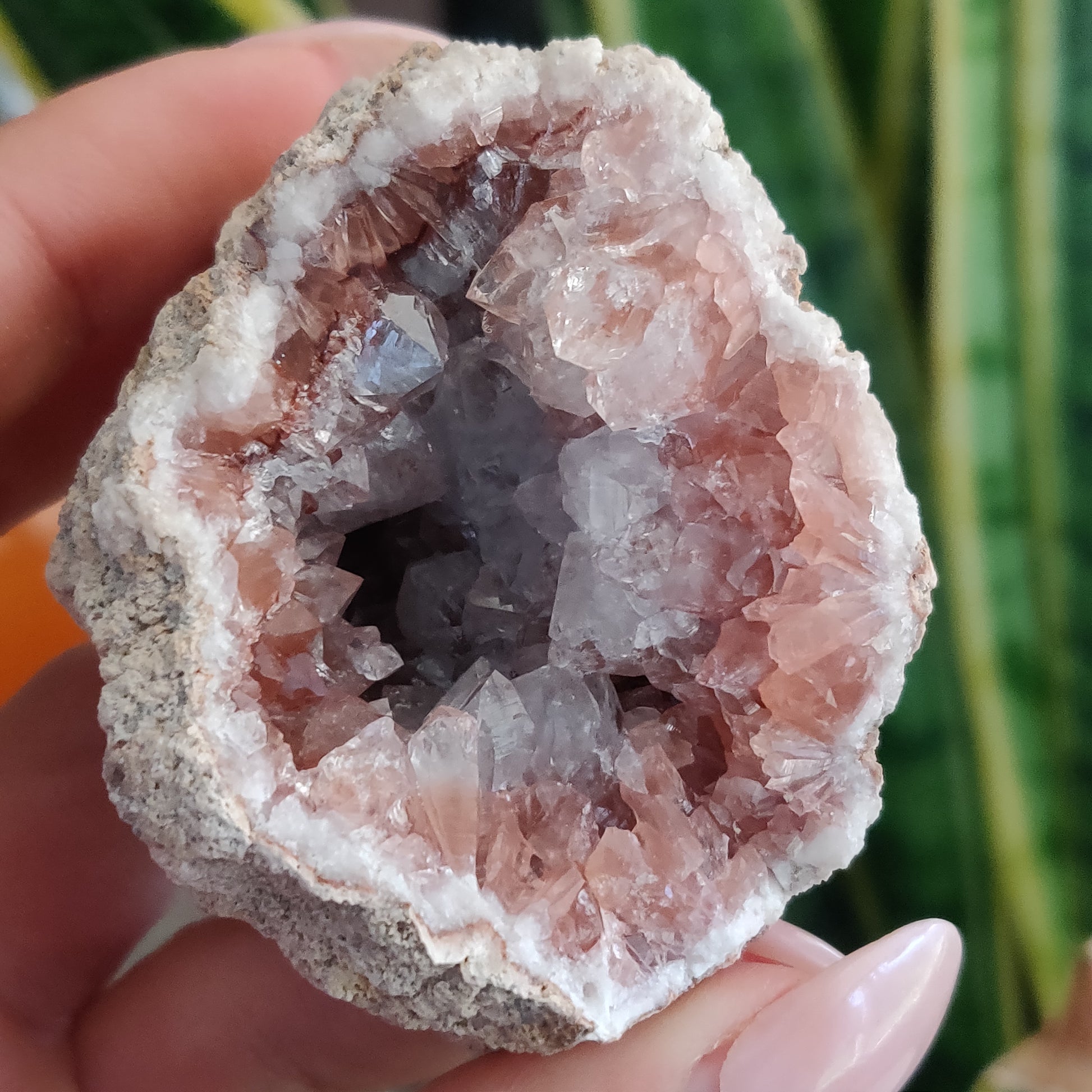 Pink Amethyst Geode (#1A) - Simply Affinity