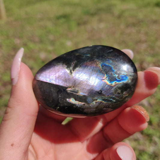 Labradorite Palm Stone (#293) - Simply Affinity