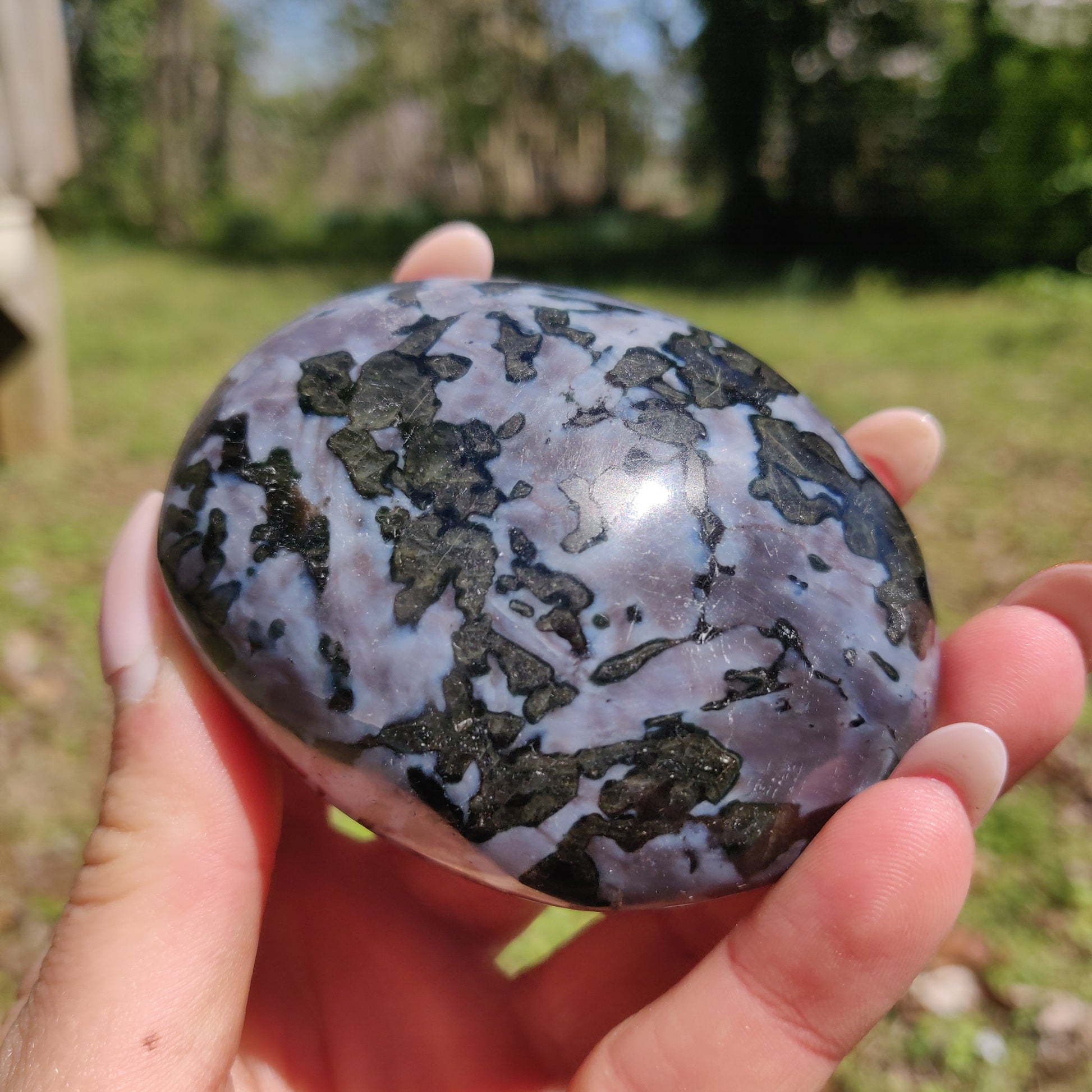 Mystic Merlinite Palm Stone (#6) - Simply Affinity