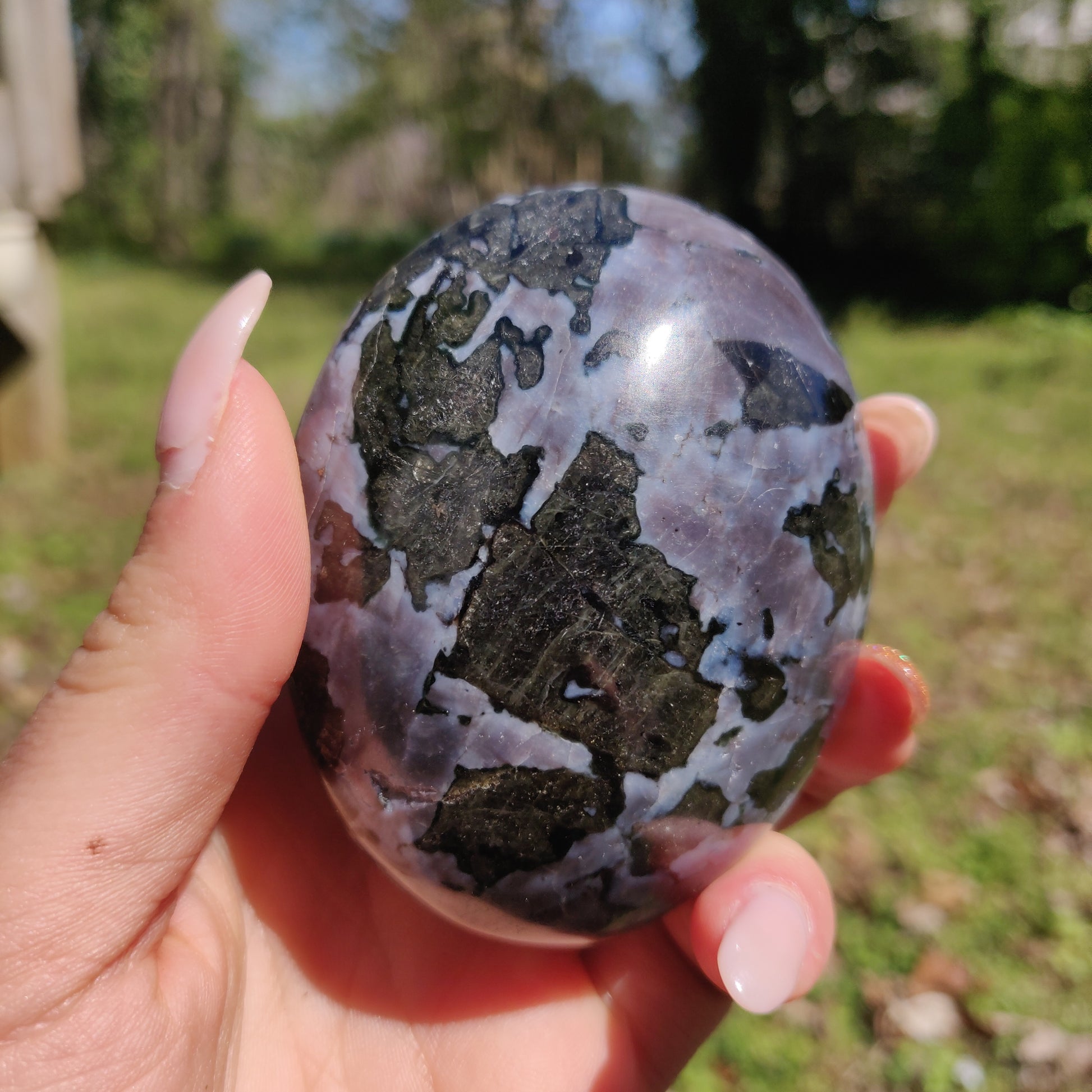 Mystic Merlinite Palm Stone (#6) - Simply Affinity