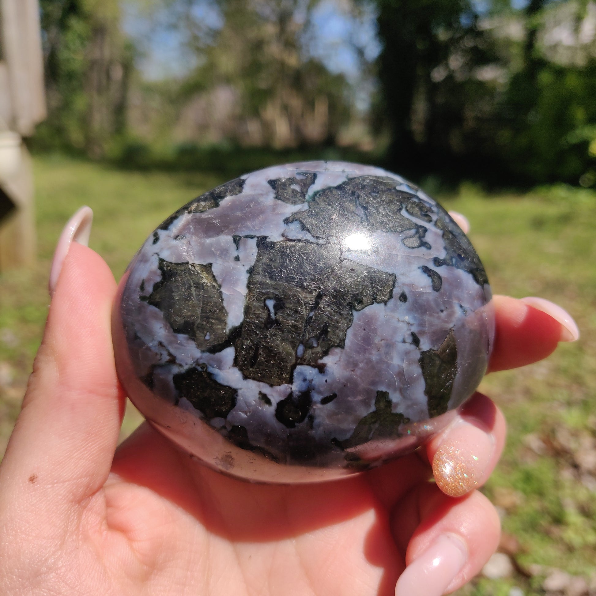 Mystic Merlinite Palm Stone (#6) - Simply Affinity