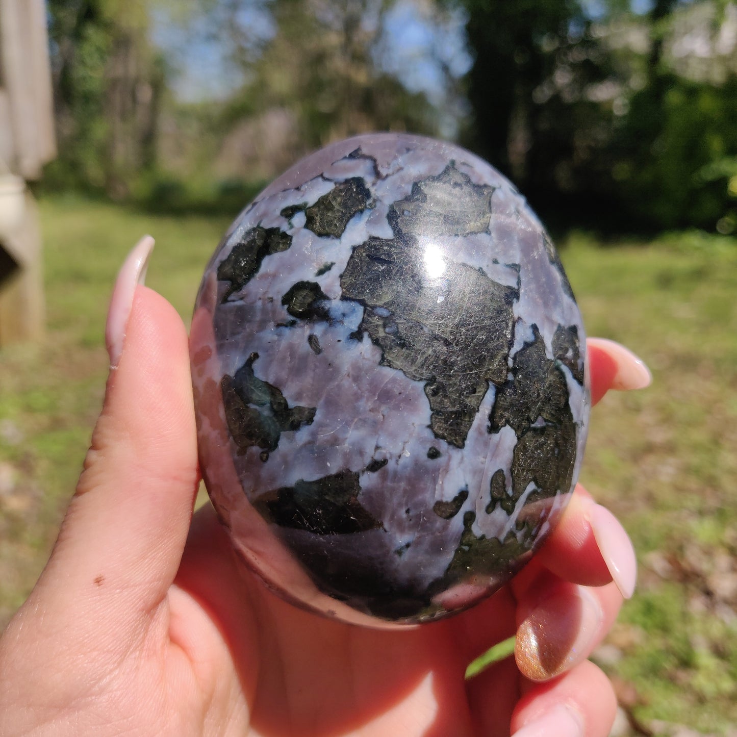 Mystic Merlinite Palm Stone (#6) - Simply Affinity