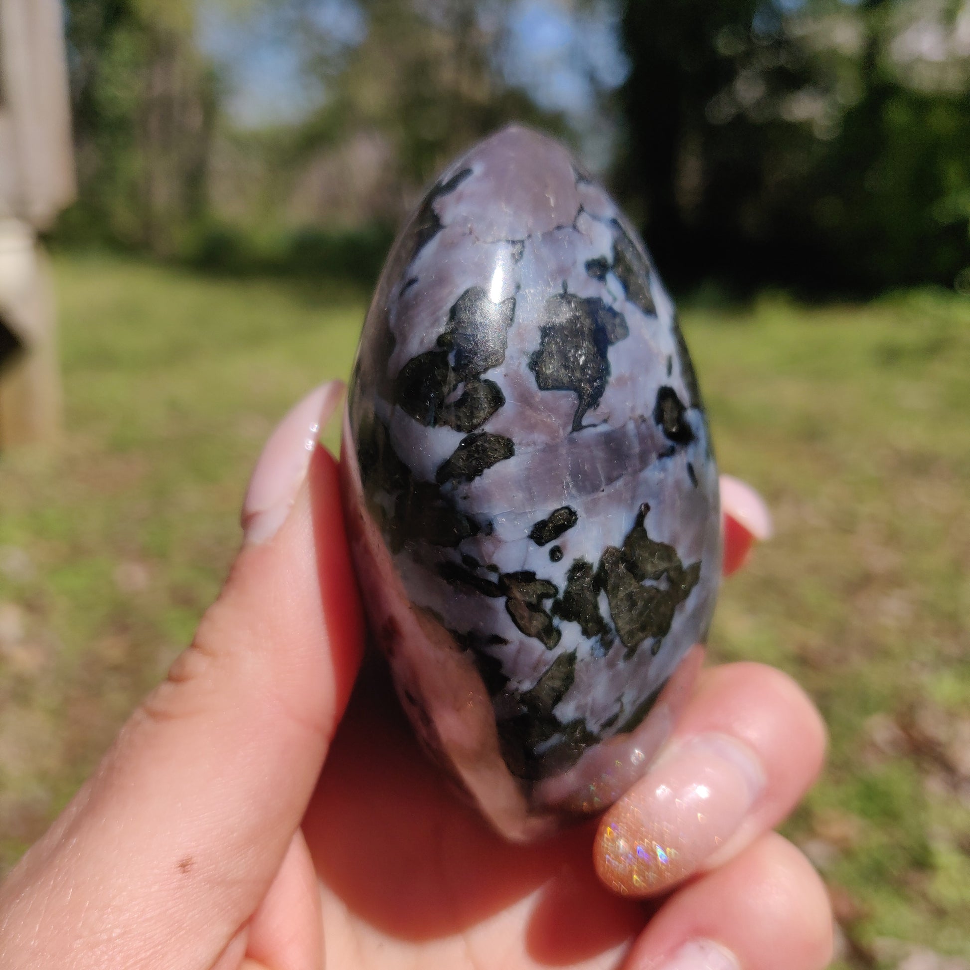 Mystic Merlinite Palm Stone (#6) - Simply Affinity