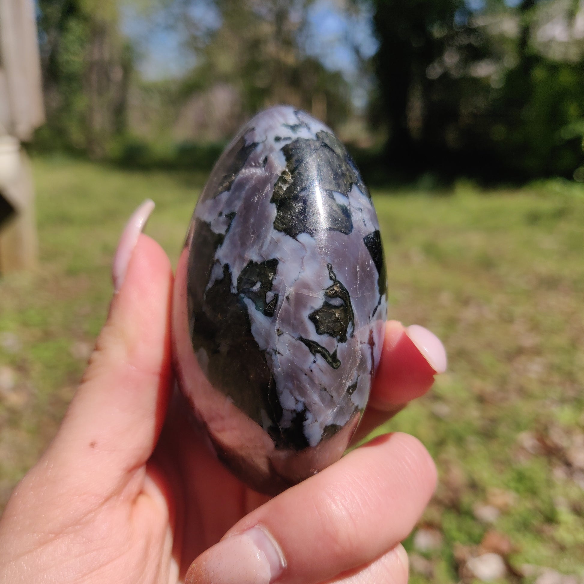 Mystic Merlinite Palm Stone (#6) - Simply Affinity