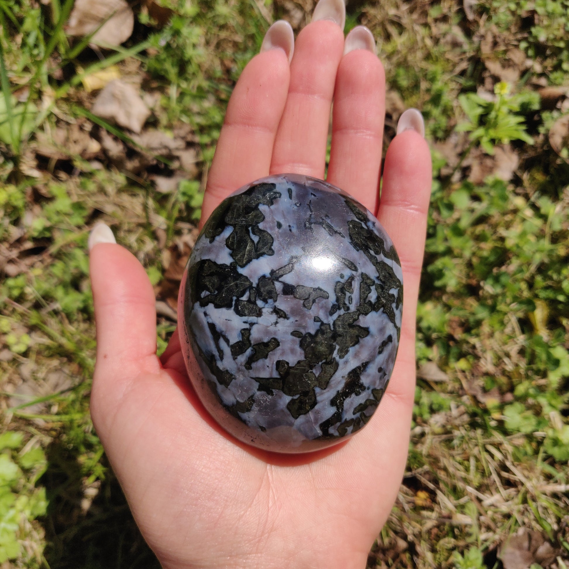 Mystic Merlinite Palm Stone (#6) - Simply Affinity
