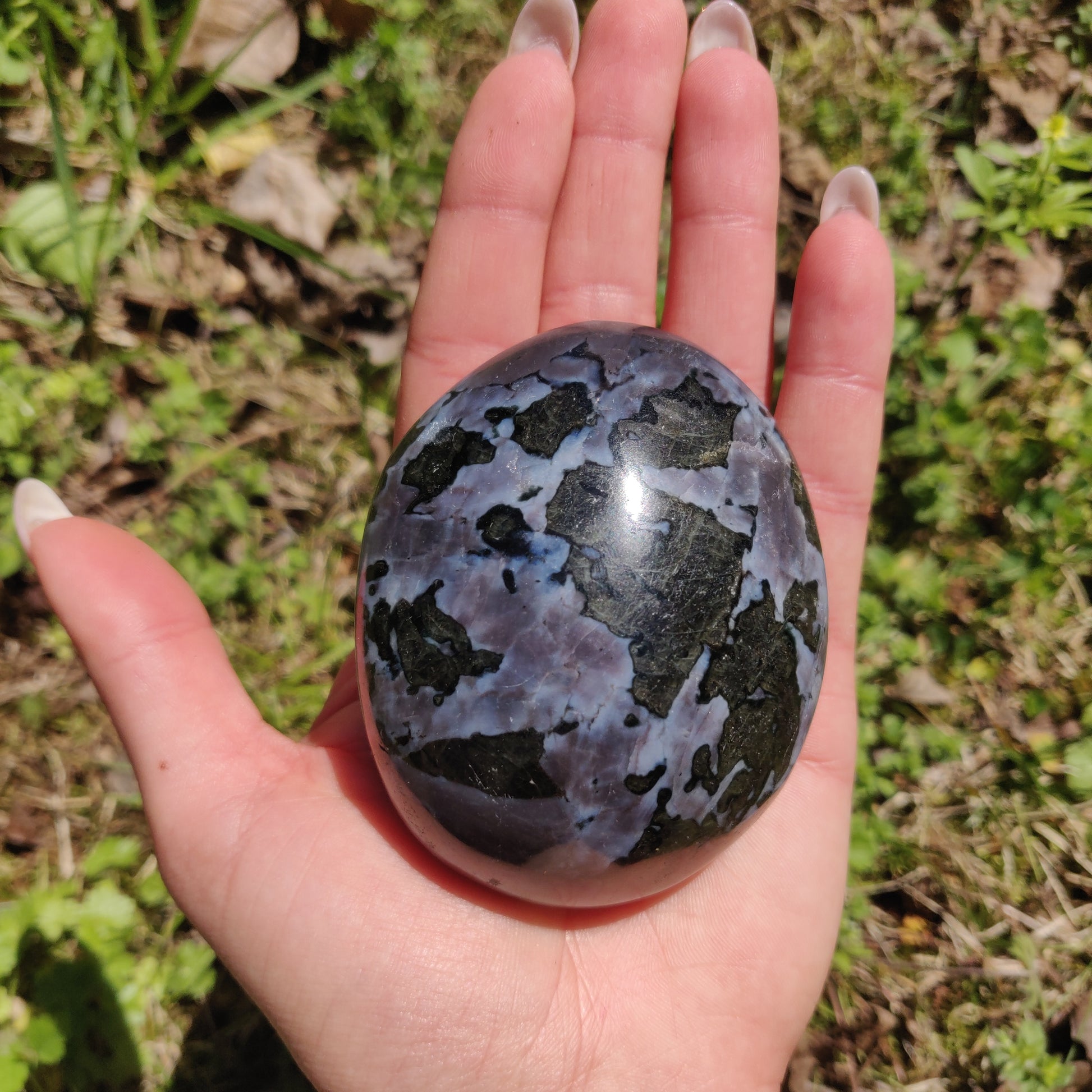 Mystic Merlinite Palm Stone (#6) - Simply Affinity