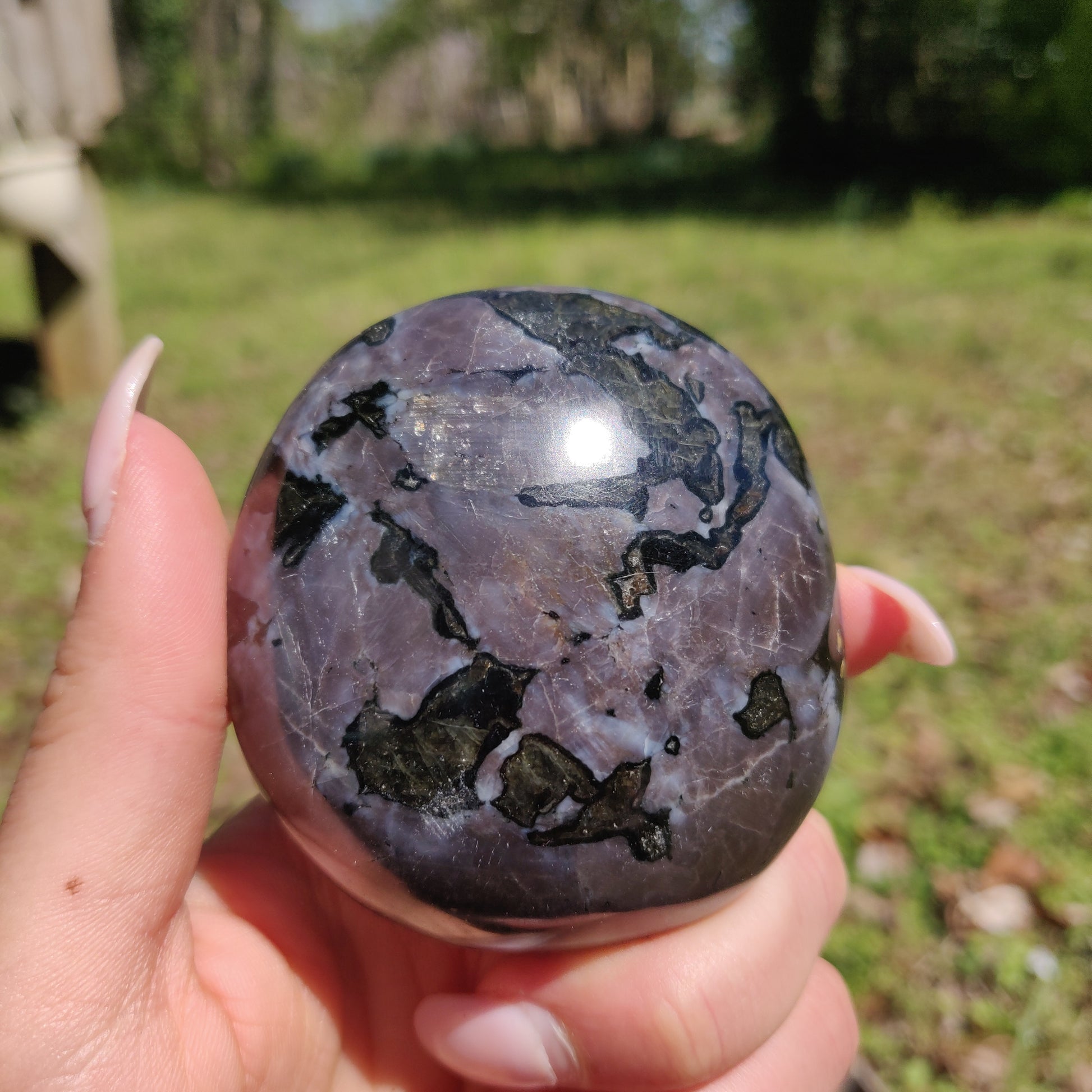 Mystic Merlinite Palm Stone (#3) - Simply Affinity