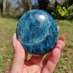 Blue Apatite Palm Stone (#3) - Simply Affinity