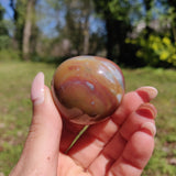 Rainbow Spirit Jasper Palm Stone (#20) - Simply Affinity