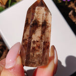 Garden Quartz Point with Rutile Inclusions, Lodolite Point (#7G) - Simply Affinity