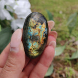 Labradorite Palm Stone (#284) - Simply Affinity