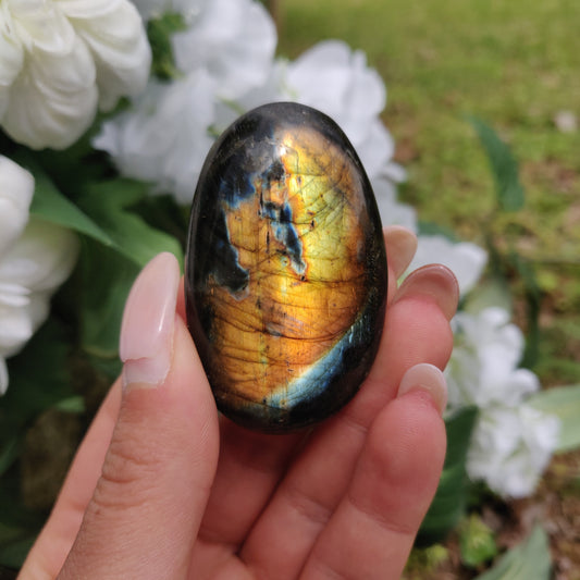Labradorite Palm Stone (#288) - Simply Affinity