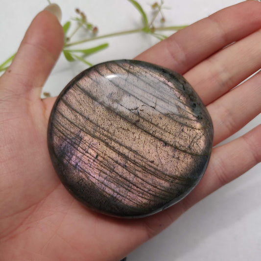 Labradorite Palm Stone (#298) - Simply Affinity