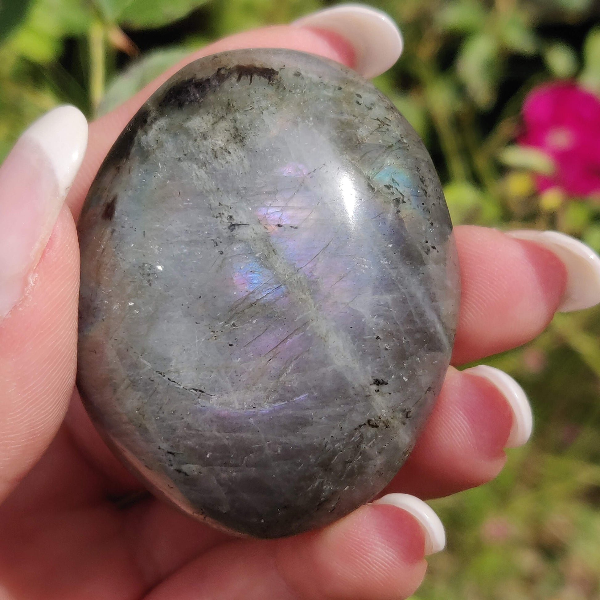 Labradorite Palm Stone (#307) - Simply Affinity