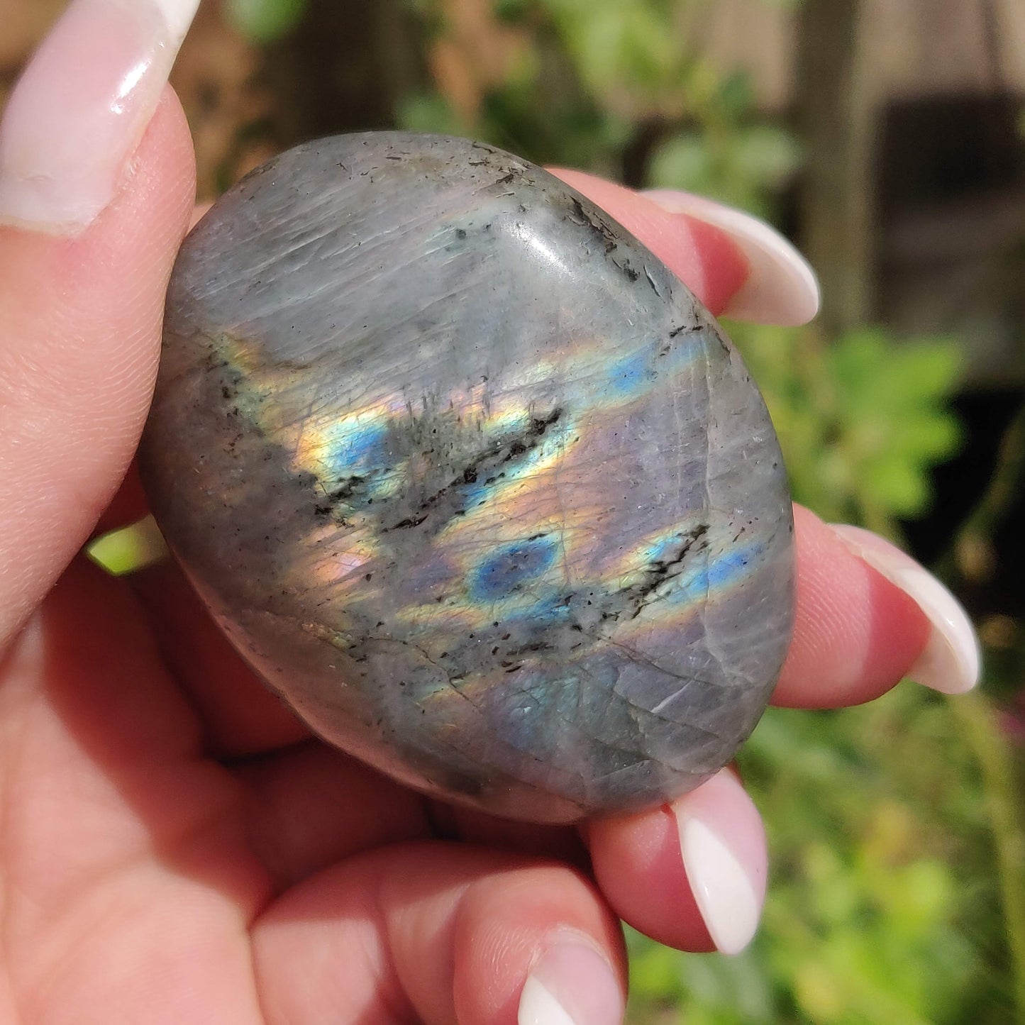 Labradorite Palm Stone (#307) - Simply Affinity