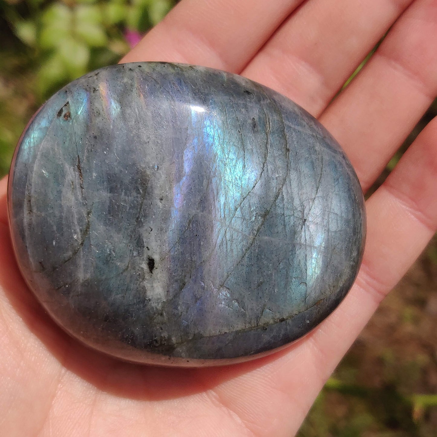Labradorite Palm Stone (#311) - Simply Affinity