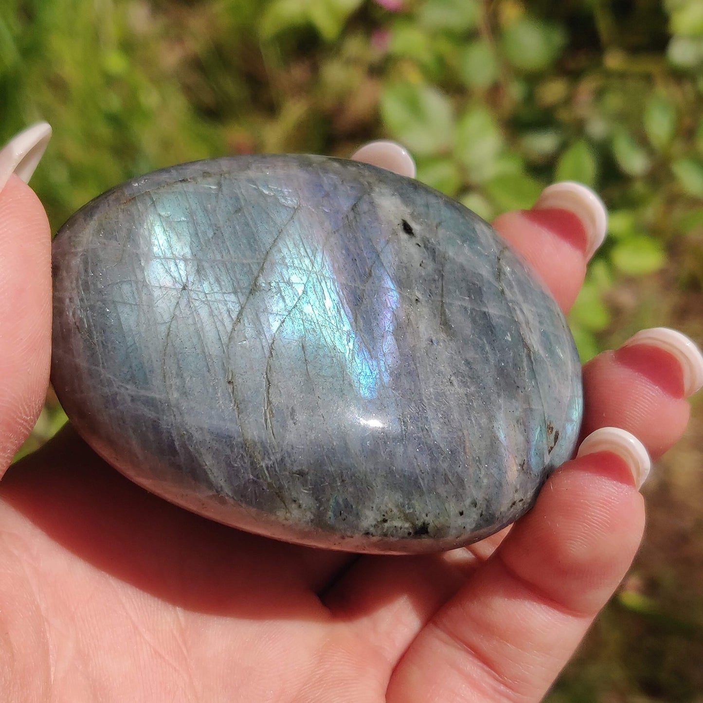 Labradorite Palm Stone (#311) - Simply Affinity