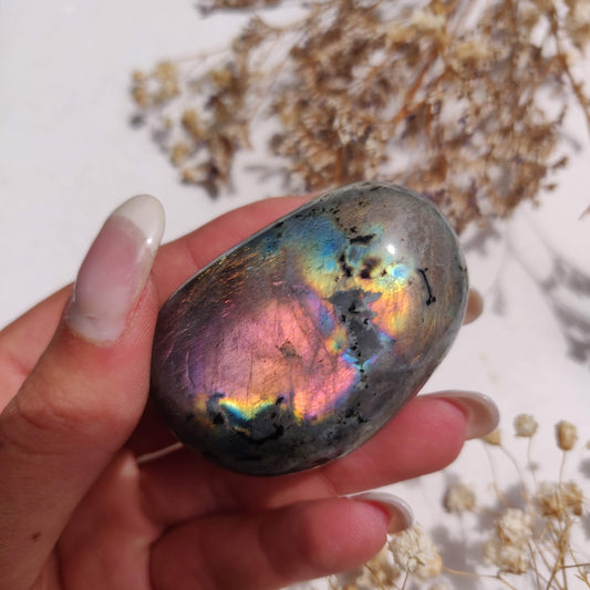 Labradorite Palm Stone (#313) - Simply Affinity