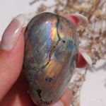 Labradorite Palm Stone (#314) - Simply Affinity