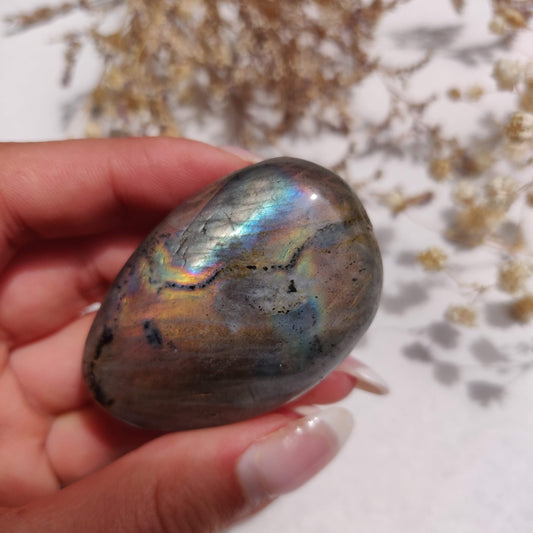 Labradorite Palm Stone (#314) - Simply Affinity