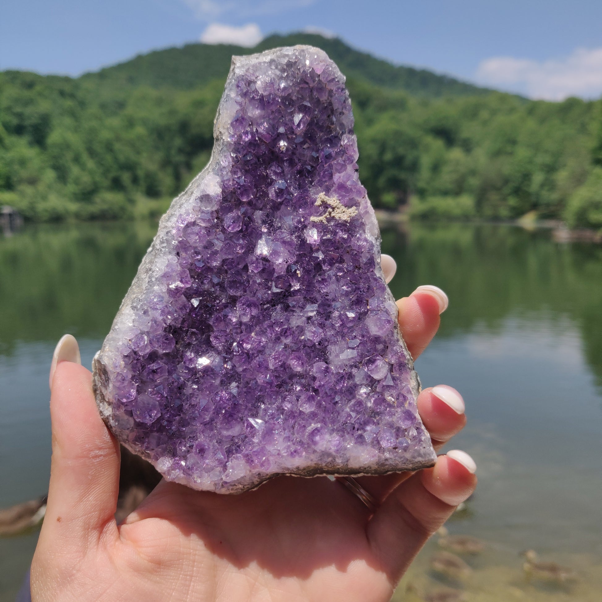 Amethyst Cluster (#9M) - Simply Affinity