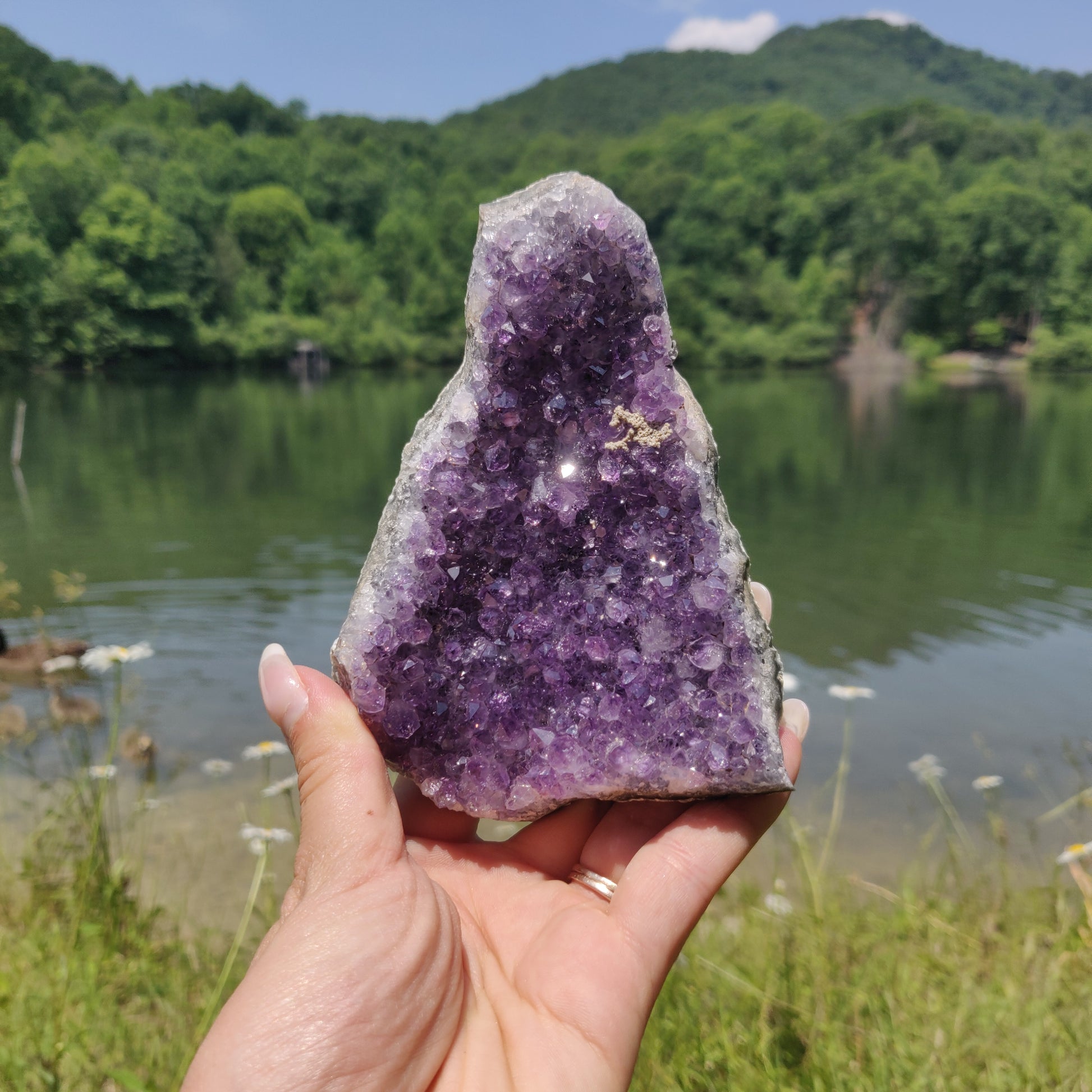 Amethyst Cluster (#9M) - Simply Affinity