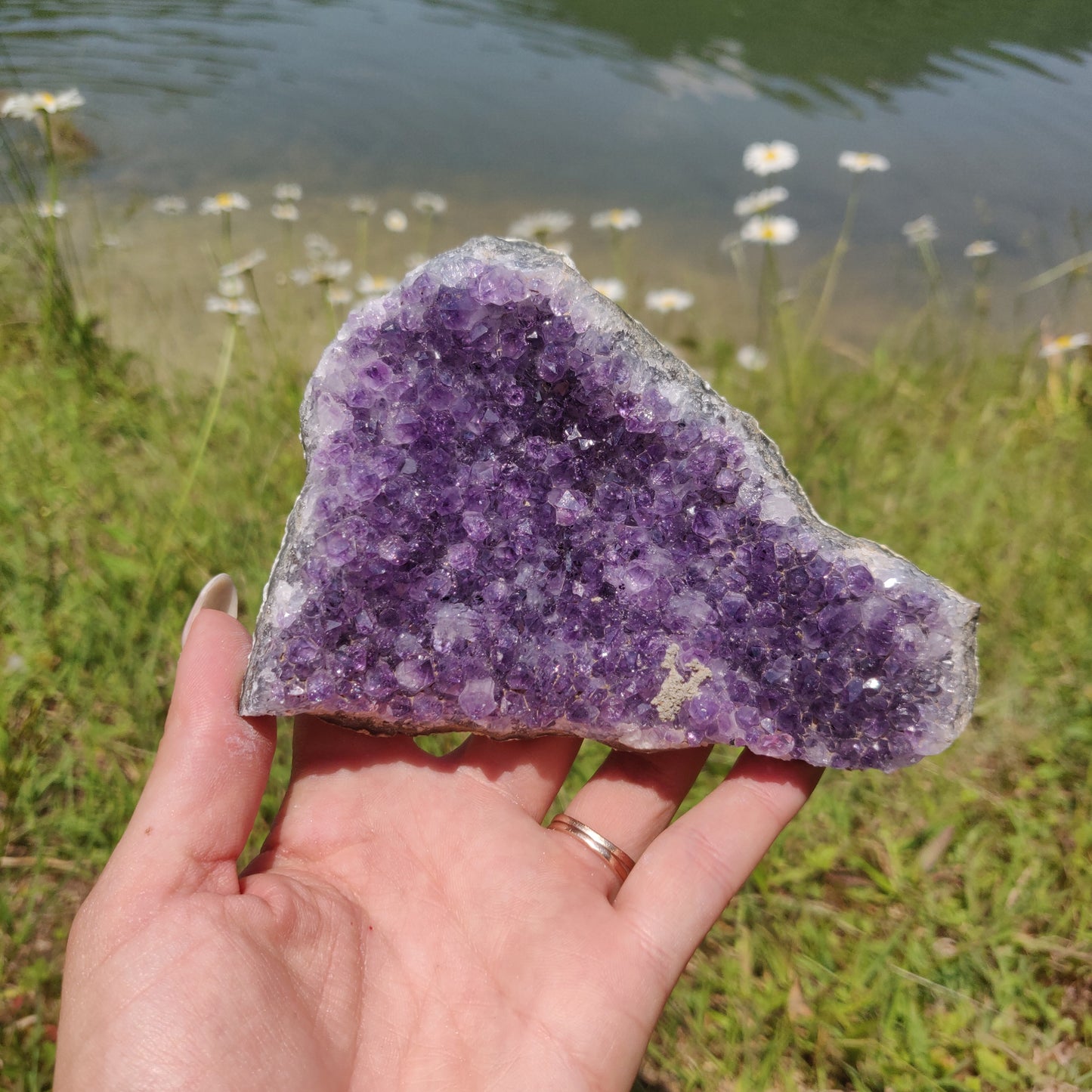 Amethyst Cluster (#9M) - Simply Affinity